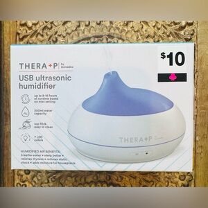 Homedics USB ultrasonic humidifier New in Box